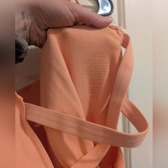 Free People Good Karma Onesie In Peach ๐ Size M/L - Picture 7 of 13